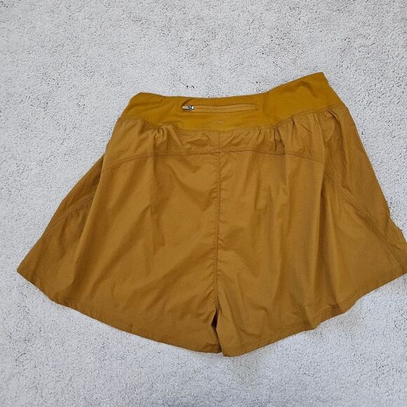 NWT MWL Madewell | Active Running Shorts Antique Gold, Women's 2X - Picture 5 of 7